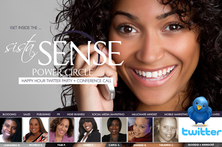 SistaSense Power Circle Twitter Party