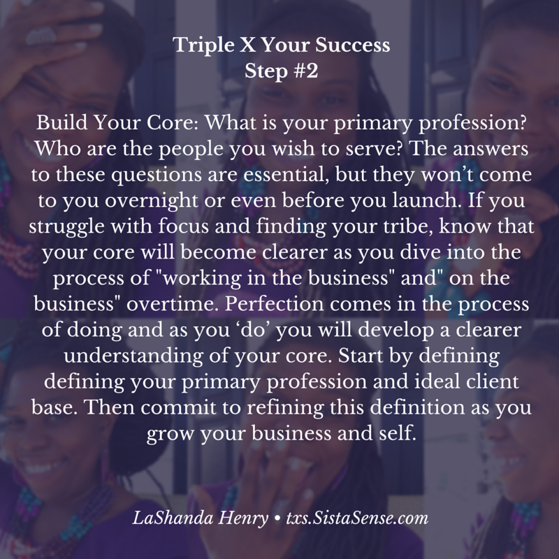 SistaSense 7 Steps to Triple X Your Success
