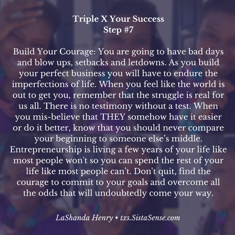 SistaSense 7 Steps to Triple X Your Success