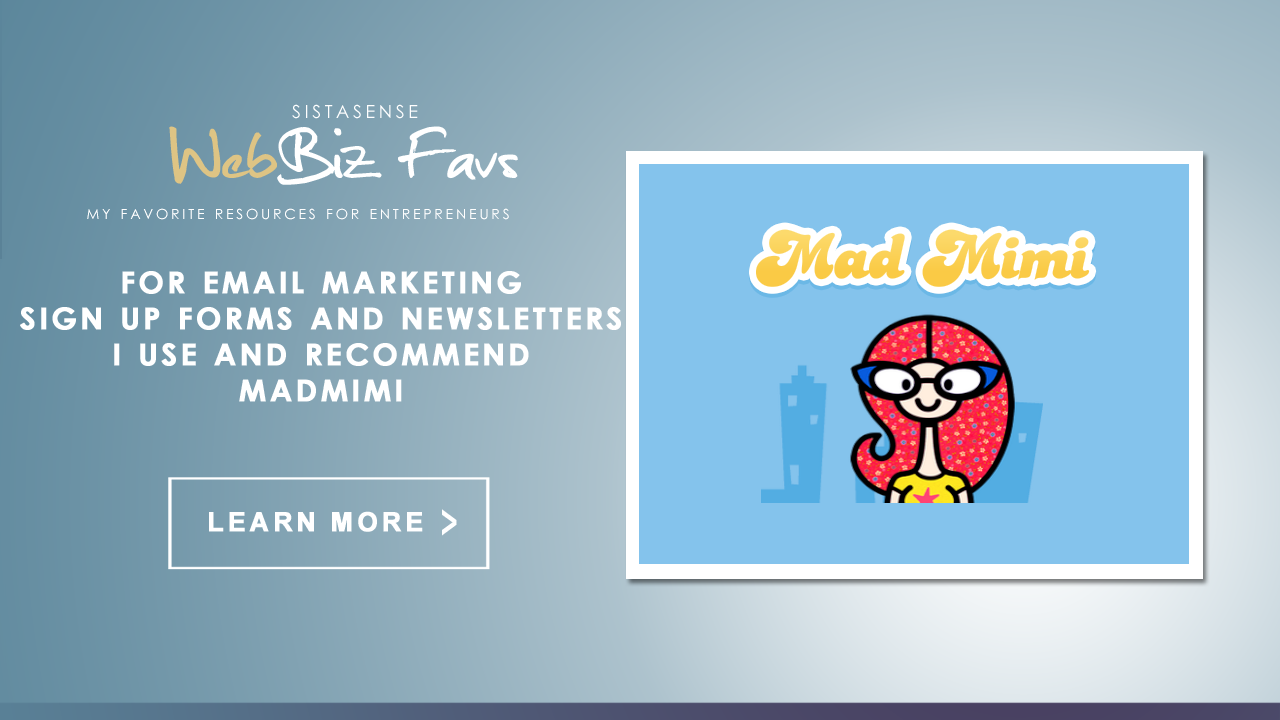 SistaSense Recommended Resource for Women Entrepreneurs