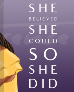 She Believed She Could Notebook