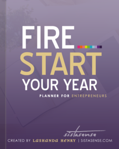 Fire Start Your Year Planner