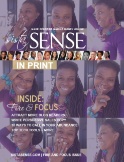 SistaSense Magazine Fire and Focus Issue